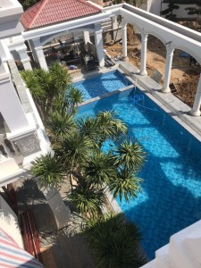 Bể bơi biệt thự Nha Trang