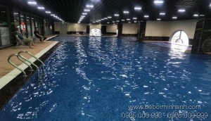 Bể bơi dự án TSG Lotus Gia Lâm